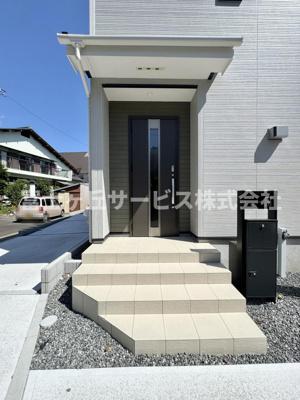 【エントランス】 | 静岡市清水区有東坂2丁目 新築一戸建て 1号棟 | エントランスです