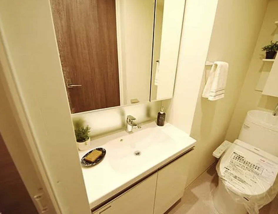 ルフォンプログレ清澄白河プレミアの洗面所