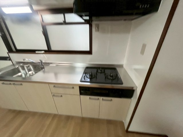 フラッツエムズのキッチン