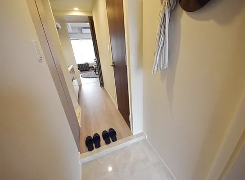 ルフォンプログレ清澄白河プレミアの玄関