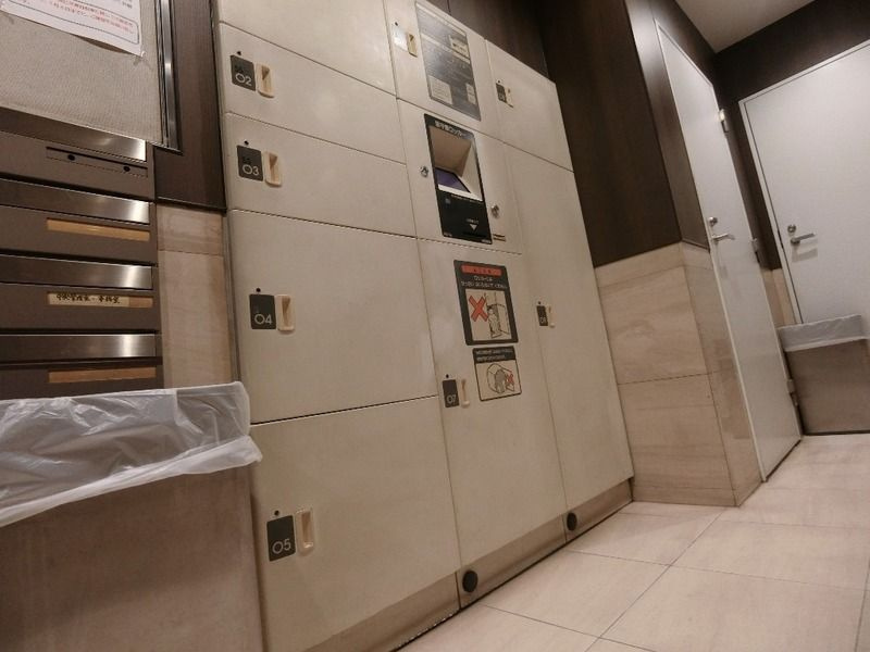 ドゥーエ幡ヶ谷のロビー|■宅配ＢＯＸ■集合ポスト