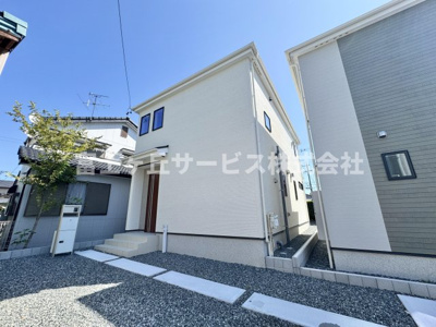 【外観】 | 静岡市清水区有東坂2丁目 新築一戸建て 2号棟 | 物件の外観です