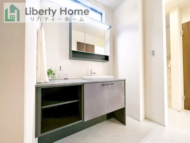 古河市東諸川第2　新築戸建の脱衣所