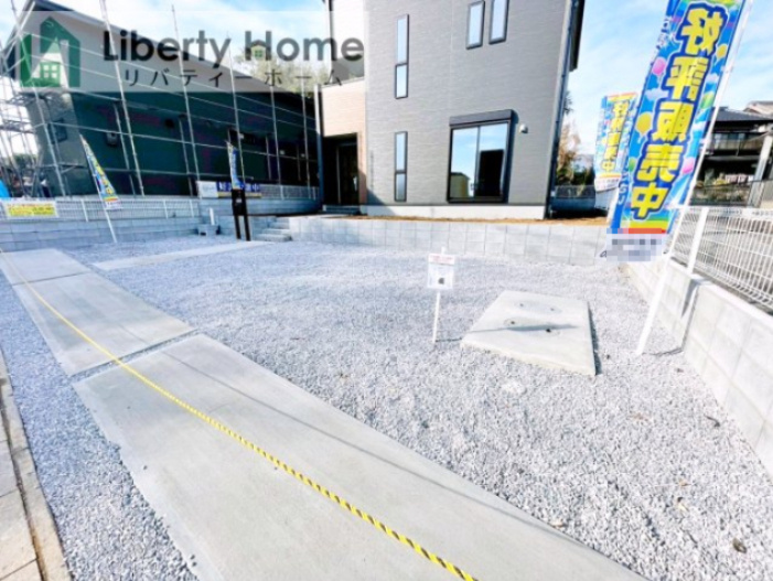 古河市東諸川第2　新築戸建の駐車場