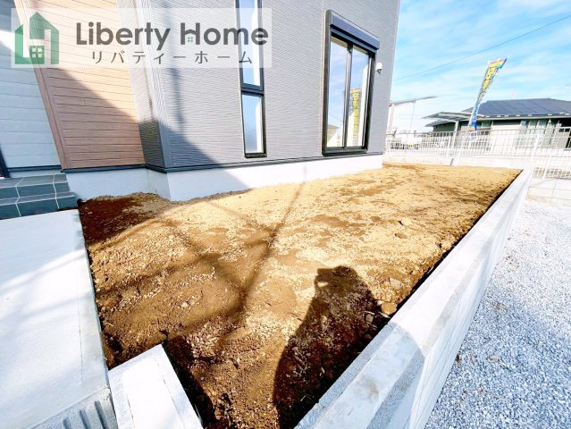 古河市東諸川第2　新築戸建の庭