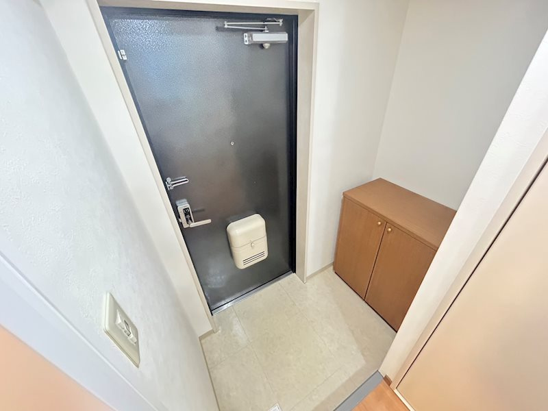 神戸多聞マンションの玄関