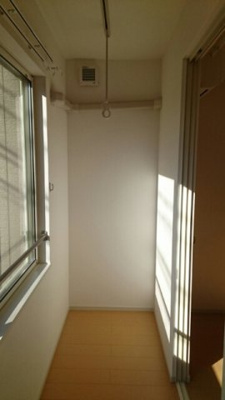 【バルコニー】 | ミドルビレッジヒロ７Ａ | サンルームです