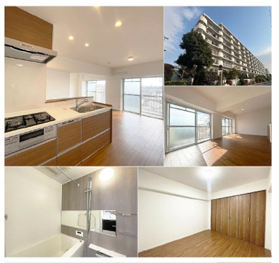 【居間・リビング】 | グリーンタウン茨木７番館