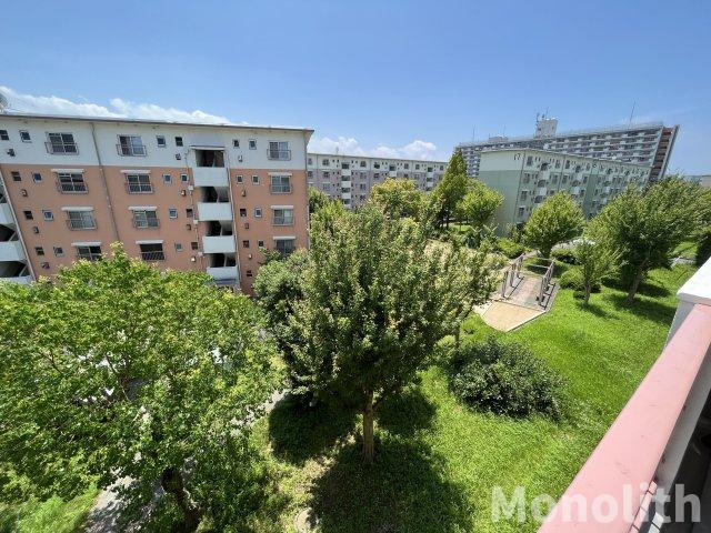 鶴山台18号棟の展望