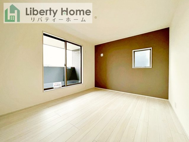 八千代町東原　新築戸建　2号棟の寝室