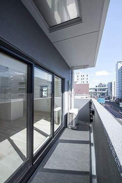 プレイス白壁のバルコニー