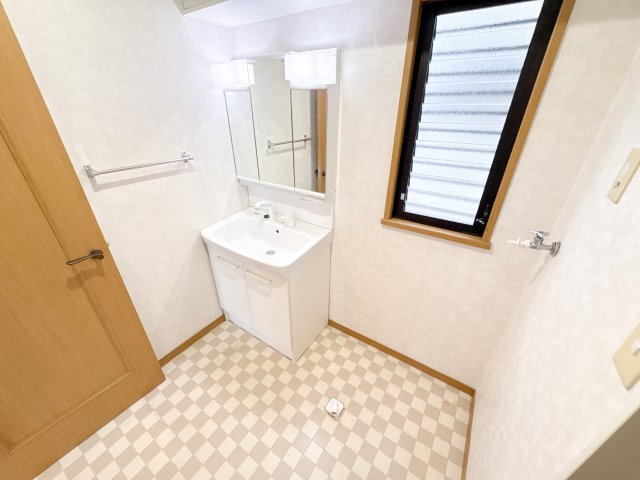 俵口戸建貸家の玄関