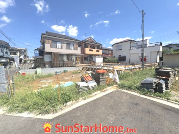 【サンスターホーム】武蔵村山市中原　新築1号棟の外観