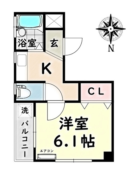 【間取り】 | サンシティダイマル【名古屋市賃貸・都市ガス】