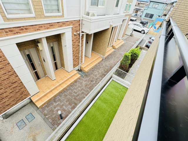 松戸市新松戸南３丁目新築戸建【新松戸南小学校：3分】の展望|バルコニーより南側眺望