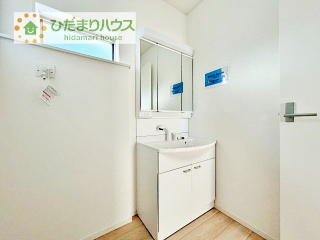 【独立洗面台】 | 常総市山口第2　新築戸建　2号棟 | シンプルで使い勝手の良い独立洗面台！