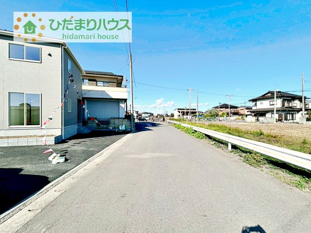 【前面道路含む現地写真】 | 常総市山口第2　新築戸建　2号棟 | 第三者機関による、住宅性能評価付です！！