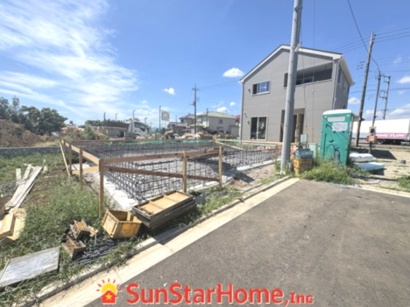 【サンスターホーム】武蔵村山市中原　新築5号棟の外観