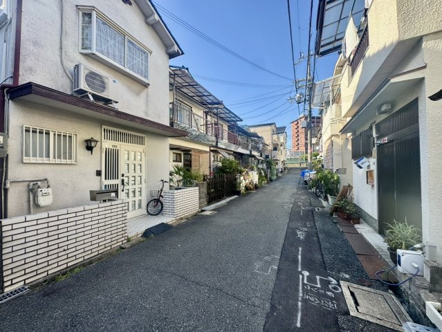 四条畷市美田町の前面道路含む現地写真|令和7年9月撮影