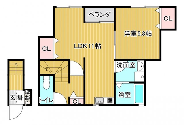 SORAの間取り