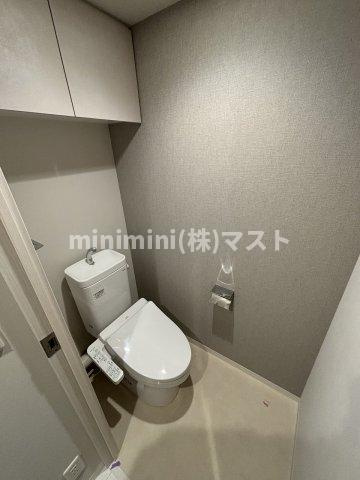 大阪市中央区常盤町２丁目の賃貸マンションのトイレ