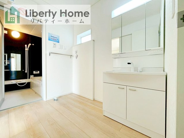 常総市山口第2　新築戸建　1号棟の脱衣所