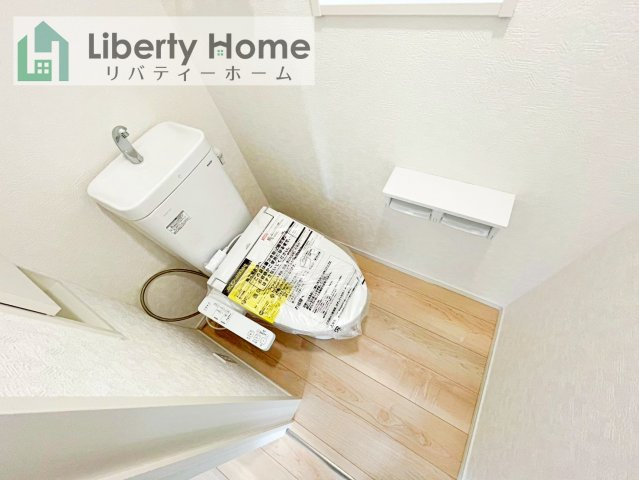 常総市山口第2　新築戸建　1号棟のトイレ