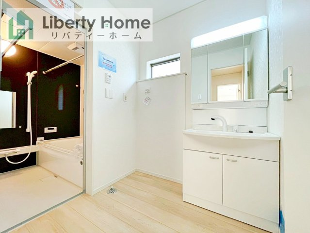 常総市山口第2　新築戸建　2号棟の脱衣所