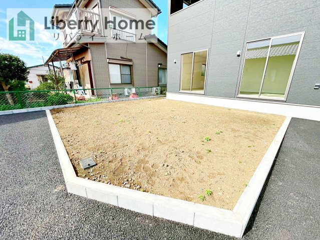 常総市山口第2　新築戸建　2号棟の庭