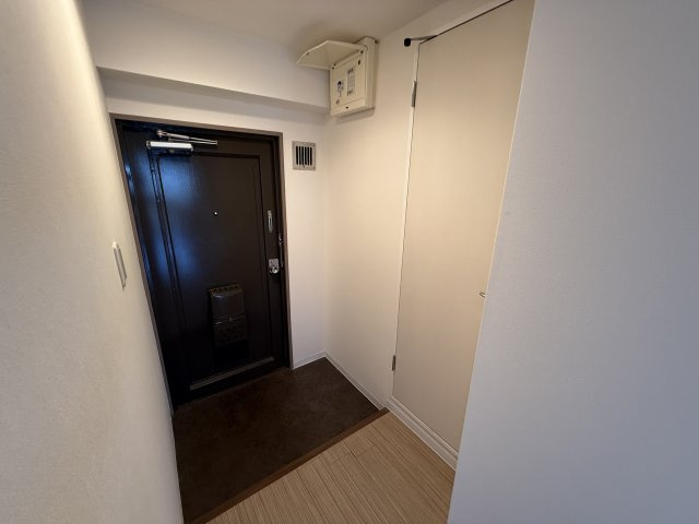 サンハイツ木多の玄関