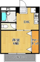 【間取り】 | バス、トイレ別々、収納もあります
