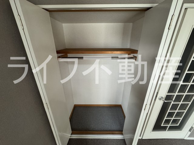 レオパレス21南鴻池の収納|大きなスペースがあり、収納には困りません