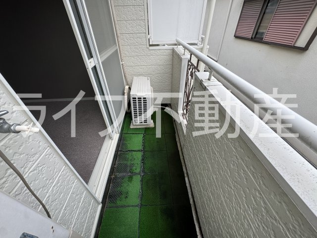 レオパレス21南鴻池のバルコニー|広々としたバルコニーです