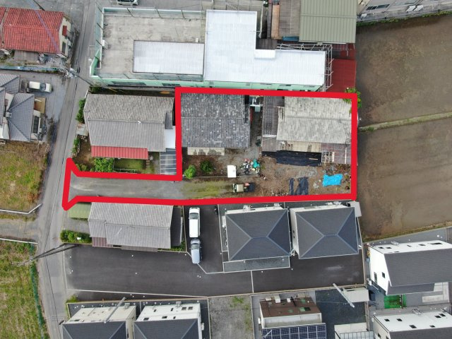 売土地　栃木市大宮町の外観|建物解体前