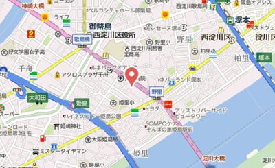 【地図】 | ファーストフィオーレ大阪ウエストウェルビング