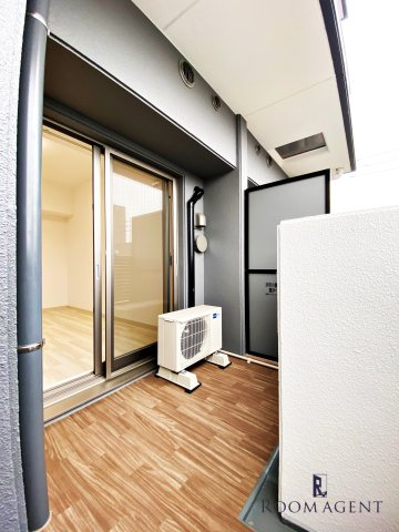 エステムコート名古屋ライブゲートのバルコニー