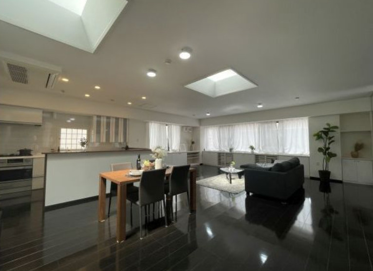 ルクレ日本橋蛎殻町の居間・リビング