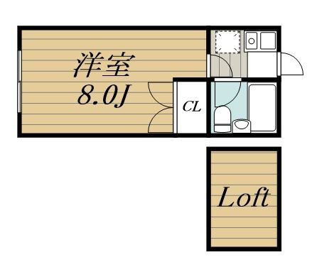 【間取り】 | サンセール陽光　A