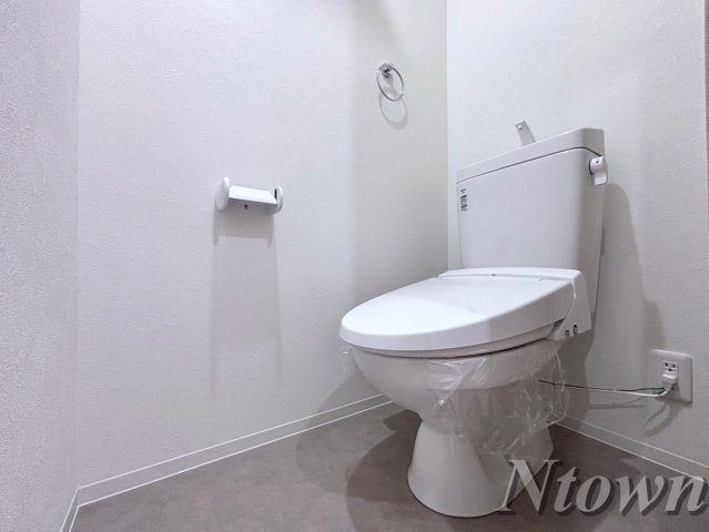 【トイレ】 | ディアレイシャス名古屋中村公園Ⅱ | 落ち着いた色調のトイレです