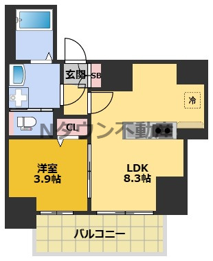 【間取り】 | ディアレイシャス名古屋中村公園Ⅱ | 間取りです。