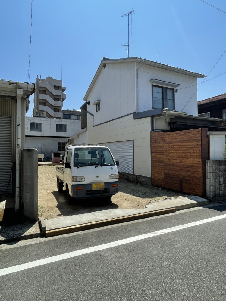 三津3丁目土地の外観|北東から撮影した写真です