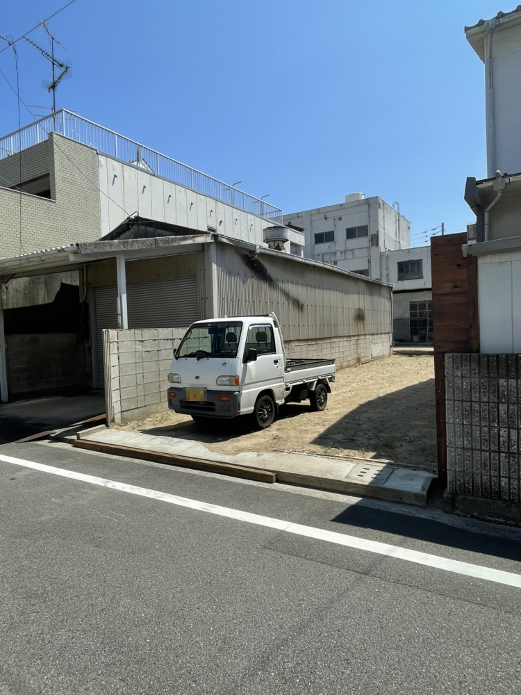 三津3丁目土地の外観|北西から撮影した写真です
