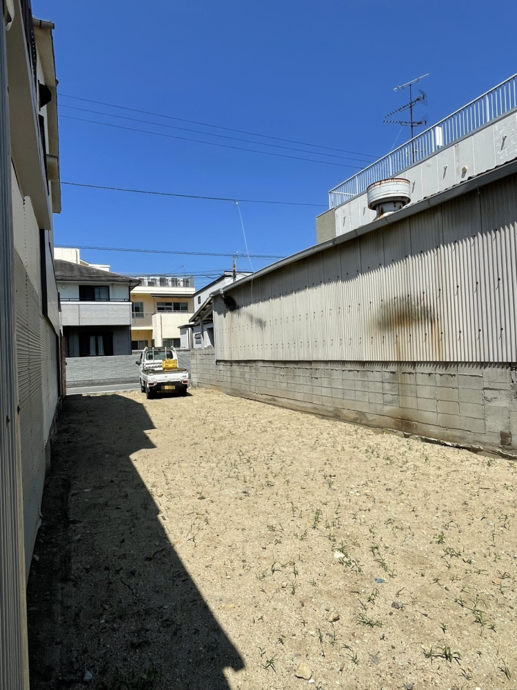 三津3丁目土地の外観|南西から撮影した写真です