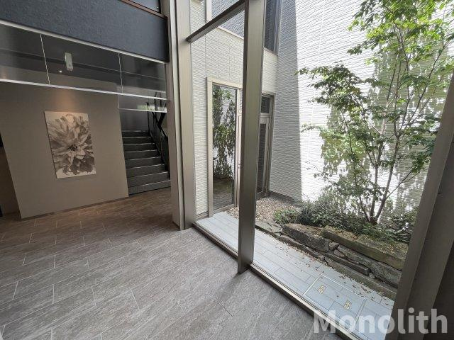 シャーメゾン熊取のエントランス