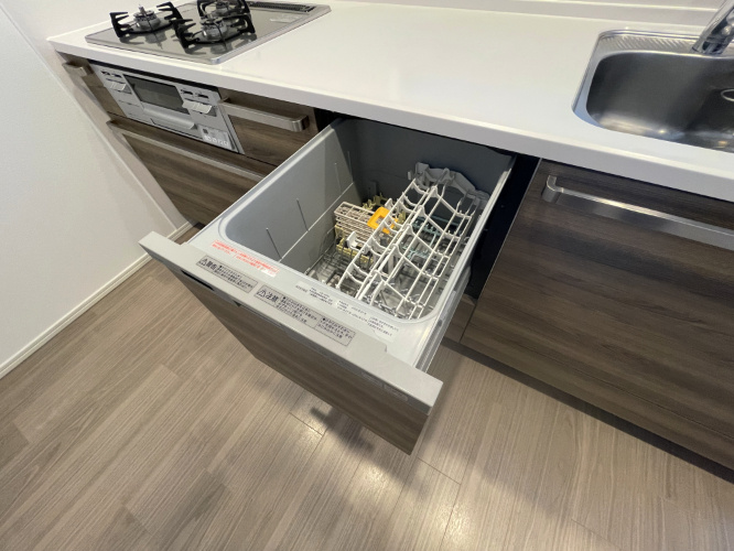 アルファステイツ熊本駅東のキッチン|食器洗浄乾燥機