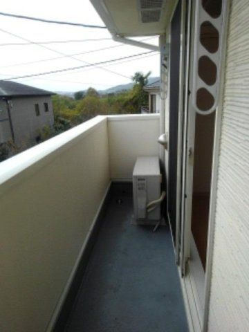 ラ・メゾン　アンソレイエ　Ｂのバルコニー|バルコニーがあります