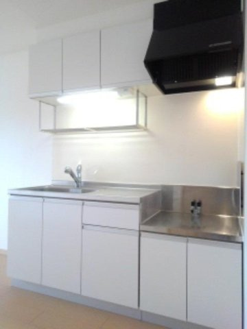 ラ・メゾン　アンソレイエ　Ｂのキッチン|使いやすいキッチンです