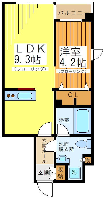 メインステージ桜上水の間取り