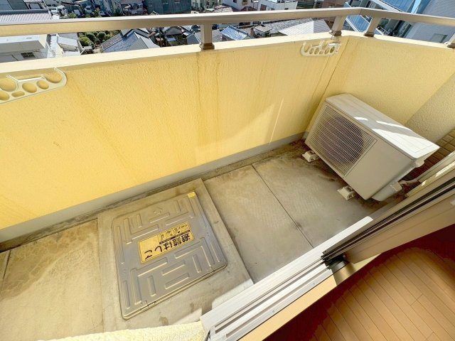 フローライト上新庄駅前のバルコニー