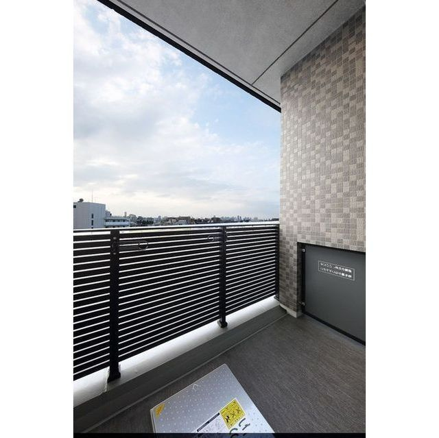 デルックス田端のバルコニー